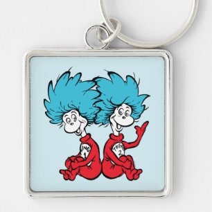 Cat in the Hat Thing One & Thing Two Key Ring