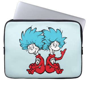 Cat in the Hat Thing One & Thing Two Laptop Sleeve