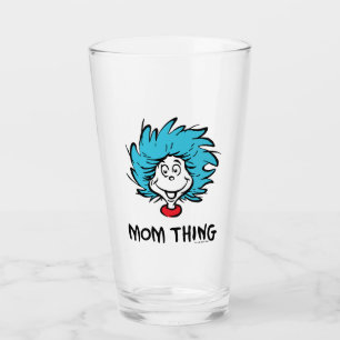 Cat in the Hat Thing One Thing Two - Mum Thing Glass