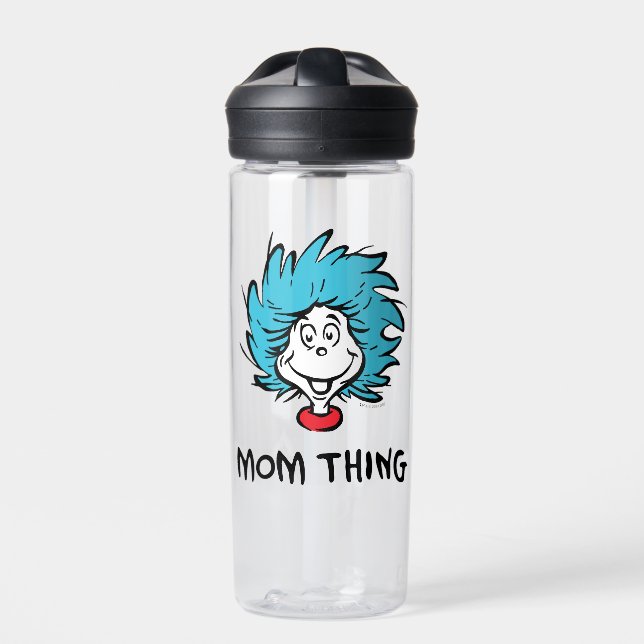 Cat in the Hat | Thing One Thing Two - Mum Thing Water Bottle (Front)