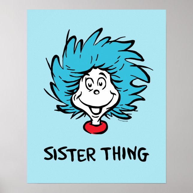 Cat in the Hat Thing One Thing Two - Sister Thing Poster (Front)