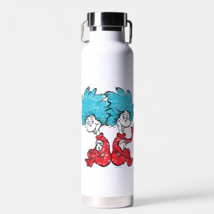 Cat in the Hat Thing One & Thing Two Vintage Water Bottle
