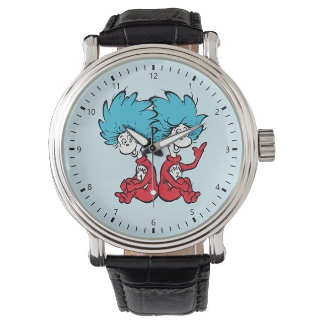 Cat in the Hat Thing One & Thing Two Watch (Front)