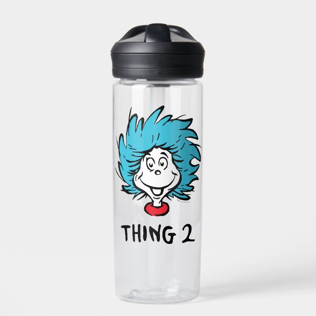 Cat in the Hat | Thing Two Water Bottle (Front)