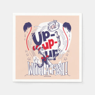 Cat In the Hat   Up-Up-Up With A Fish Napkin