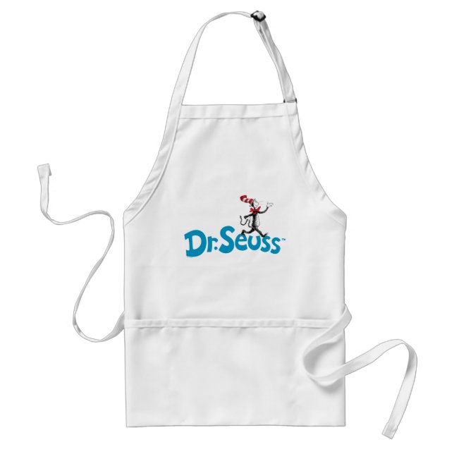 Cat in the Hat Vintage Logo Standard Apron (Front)
