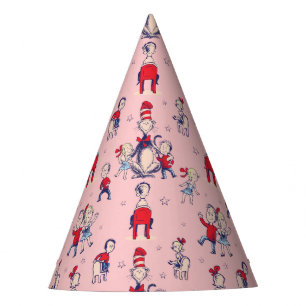 Cat In The Hat With Kids Pattern