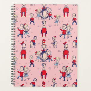 Cat In The Hat   With Kids Pattern Planner