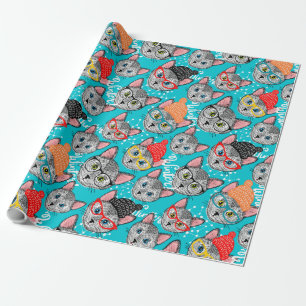 Cat in the hat wrapping paper