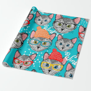 Cat in the hat  wrapping paper