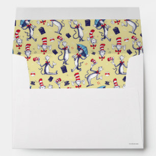 Cat In The Hat   Yellow Pattern Envelope