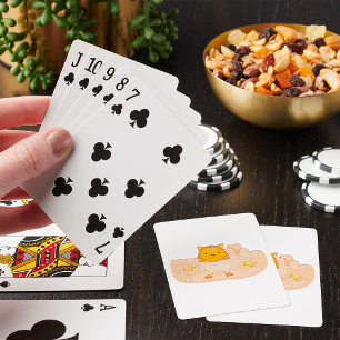 Cat In The Sand Playing Cards