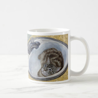 Cat in the Sink mug