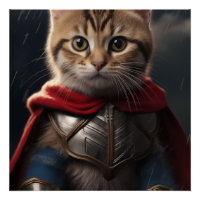 Cat in thor look