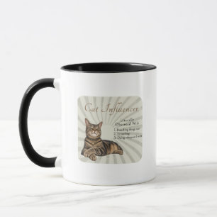 Cat Influencer Literally Obsessed Mug