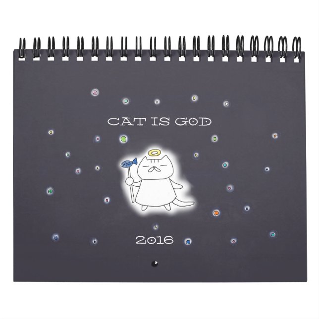 CAT IS GOD calendar 2016 (Cover)