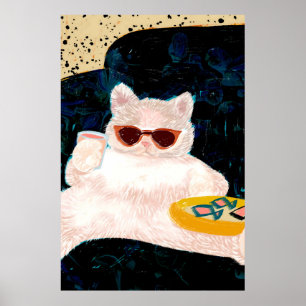 Cat-itude Animals Pets Cats Poster