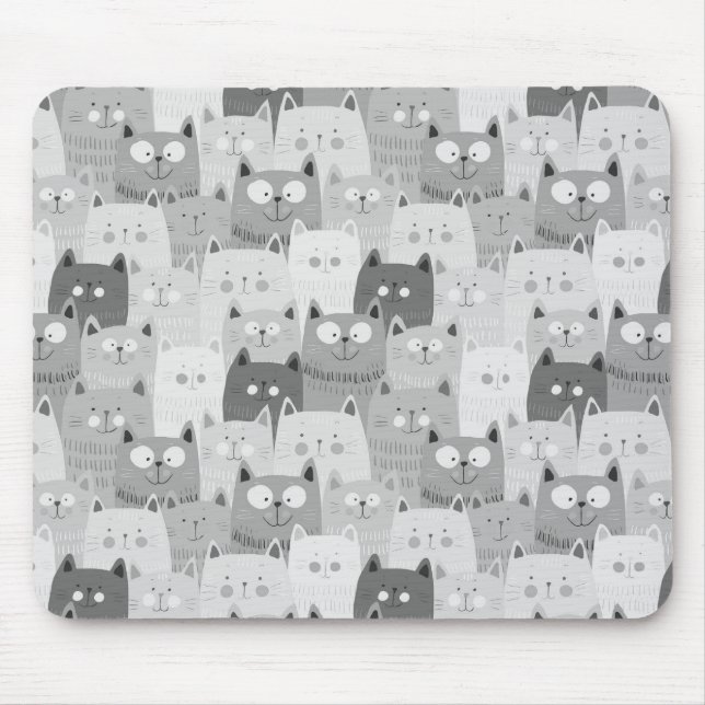 cat Japanese kitten ever funny meme joke are cool Mouse Mat (Front)