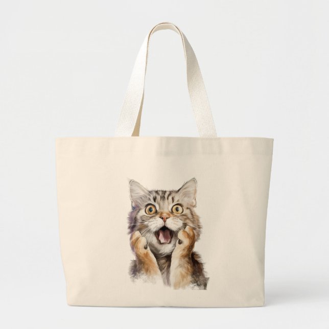 Cat Jumbo Tote (Front)
