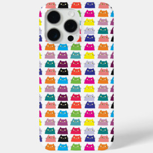 Cat Kawaii Pattern  iPhone 15 Pro Max Case