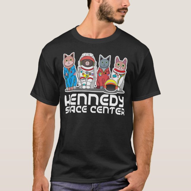 Cat Kennedy Space Center Shirt (Front)