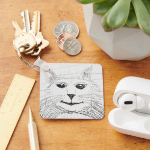 Cat Key Ring