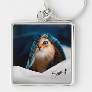 Cat Key Ring