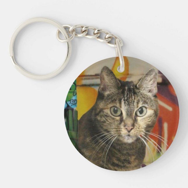 cat key ring (Front)