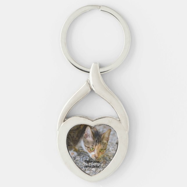 cat key ring (Front)
