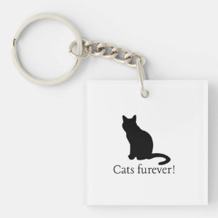 Cat keychain
