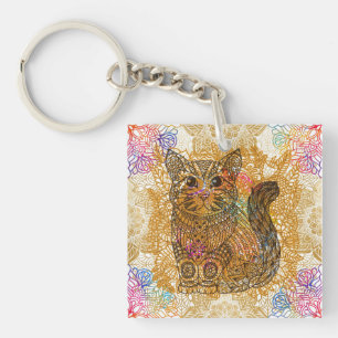 Cat Keychain