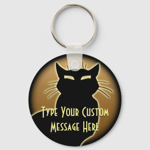 Cat Keychain Cat Gifts Personalised Keychains