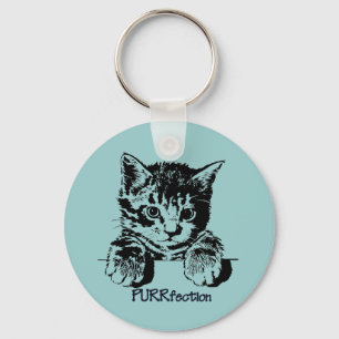 Cat Keychain Purrfection