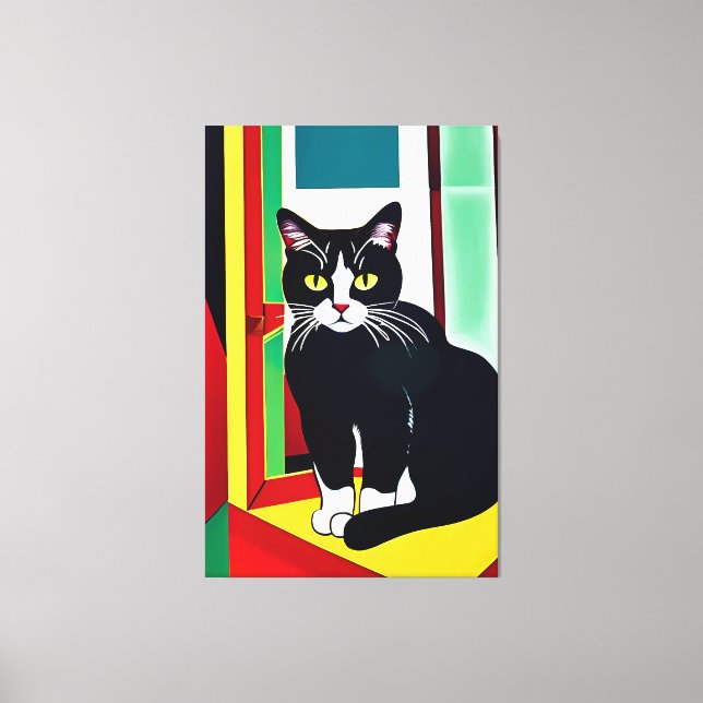 Cat/Kitten Canvas Print (Front)