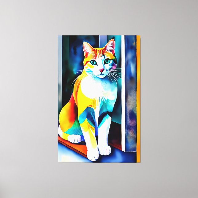 Cat/Kitten Canvas Print (Front)