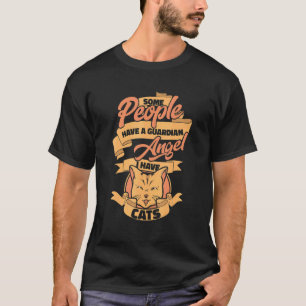 Cat Kitten Kitty Guardian Angel T-Shirt
