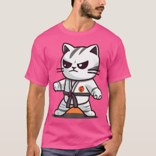 Cat Kitten Kitty Karate Taekwondo Kickboxing T-Shirt