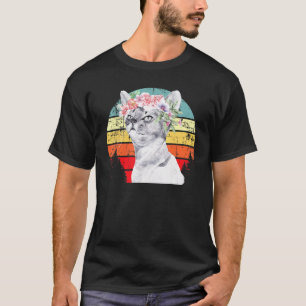 Cat Kitty Earth Day Every Day vintage retro sunset T-Shirt