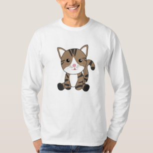 Cat Kitty Fellnase Sweet Animals Kids Baby Cats T-Shirt