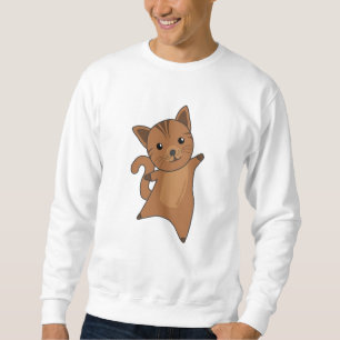 Cat Kitty Fur Nose Cute Animals Meow Sweatshirt