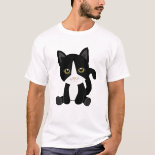Cat Kitty Fur Nose Cute Animals Meow T-Shirt