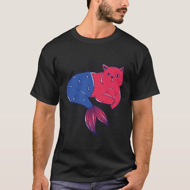 Cat Kitty Kitten  Fun T-Shirt (Front)