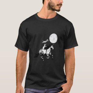 Cat Kitty Unicorn Galloping Horse fantasy random a T-Shirt
