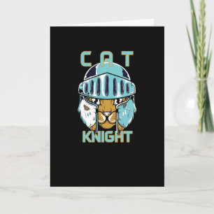Cat Knight Card