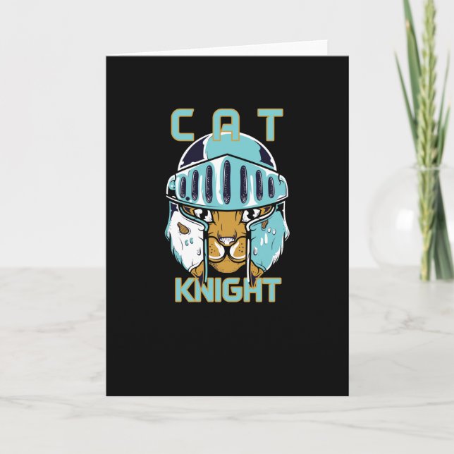 Cat Knight Card (Front)