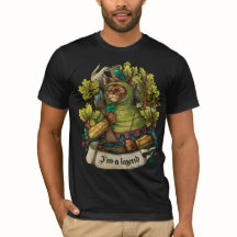 Cat Knight vintage T-shirt print