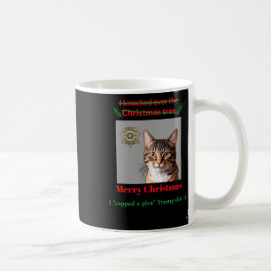Cat Knocks Over The Christmas Tree  Coffee Mug
