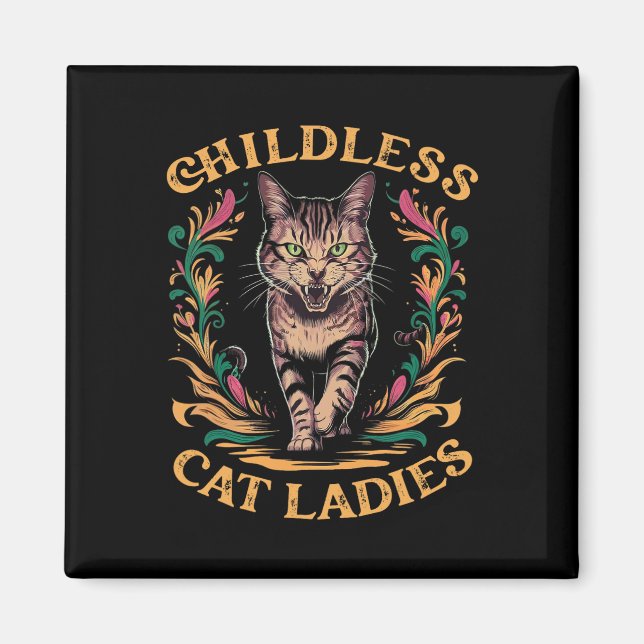 Cat Ladies 2024  Magnet (Front)