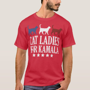 Cat Ladies For Kamala 6 T-Shirt