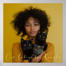 Cat Ladies for Kamala Fine Art
